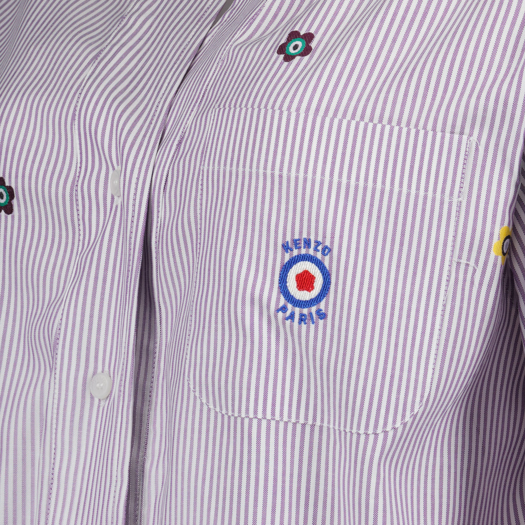 Chemises Chemise Kenzo Target Kenzo Violet Femme