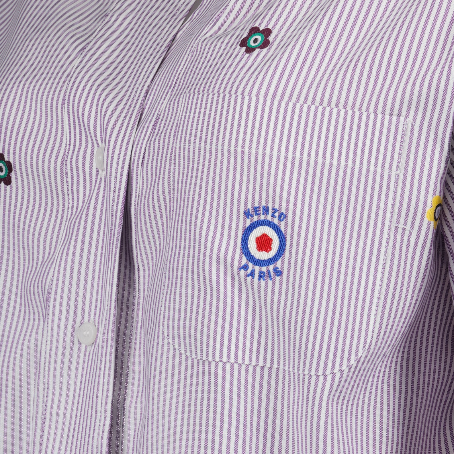 Chemises Chemise Kenzo Target Kenzo Violet Femme