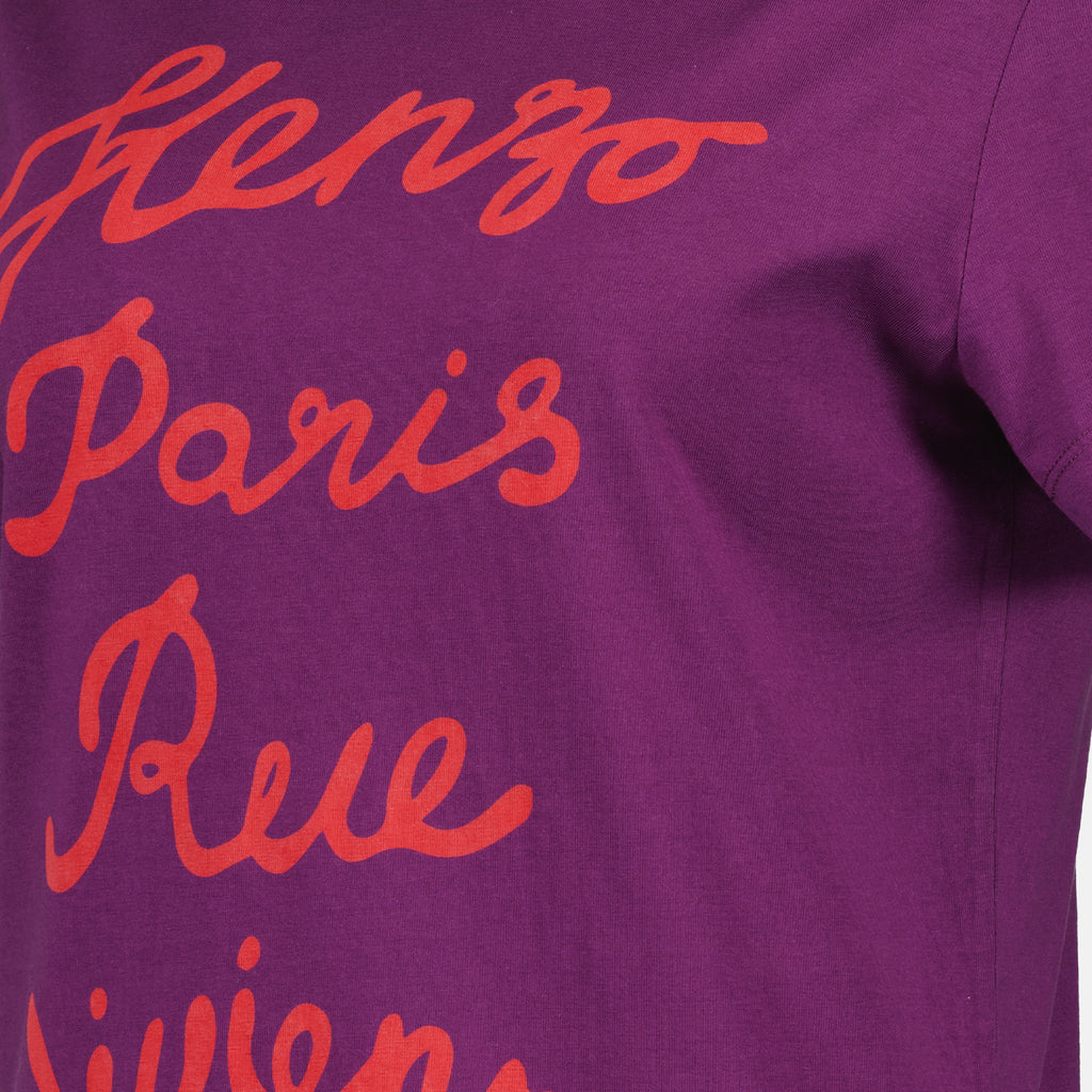 T-shirts T-shirt Rue Vivienne 1970 Kenzo Violet Femme