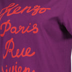 T-shirts T-shirt Rue Vivienne 1970 Kenzo Violet Femme