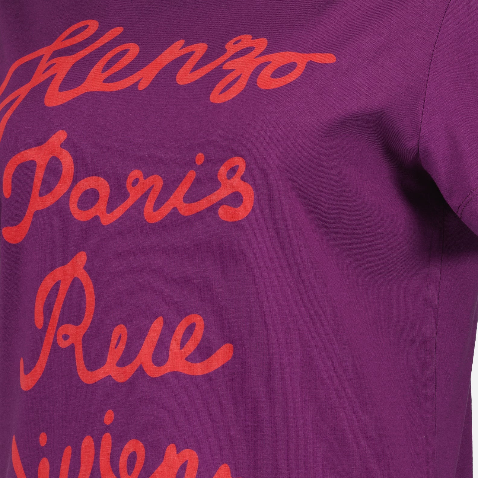 T-shirts T-shirt Rue Vivienne 1970 Kenzo Violet Femme
