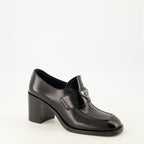 Mocassins Mocassins à talon Prada Preto Femme