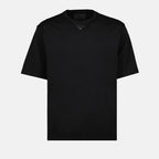 T-shirt T-shirt à logo Prada Nero Homme