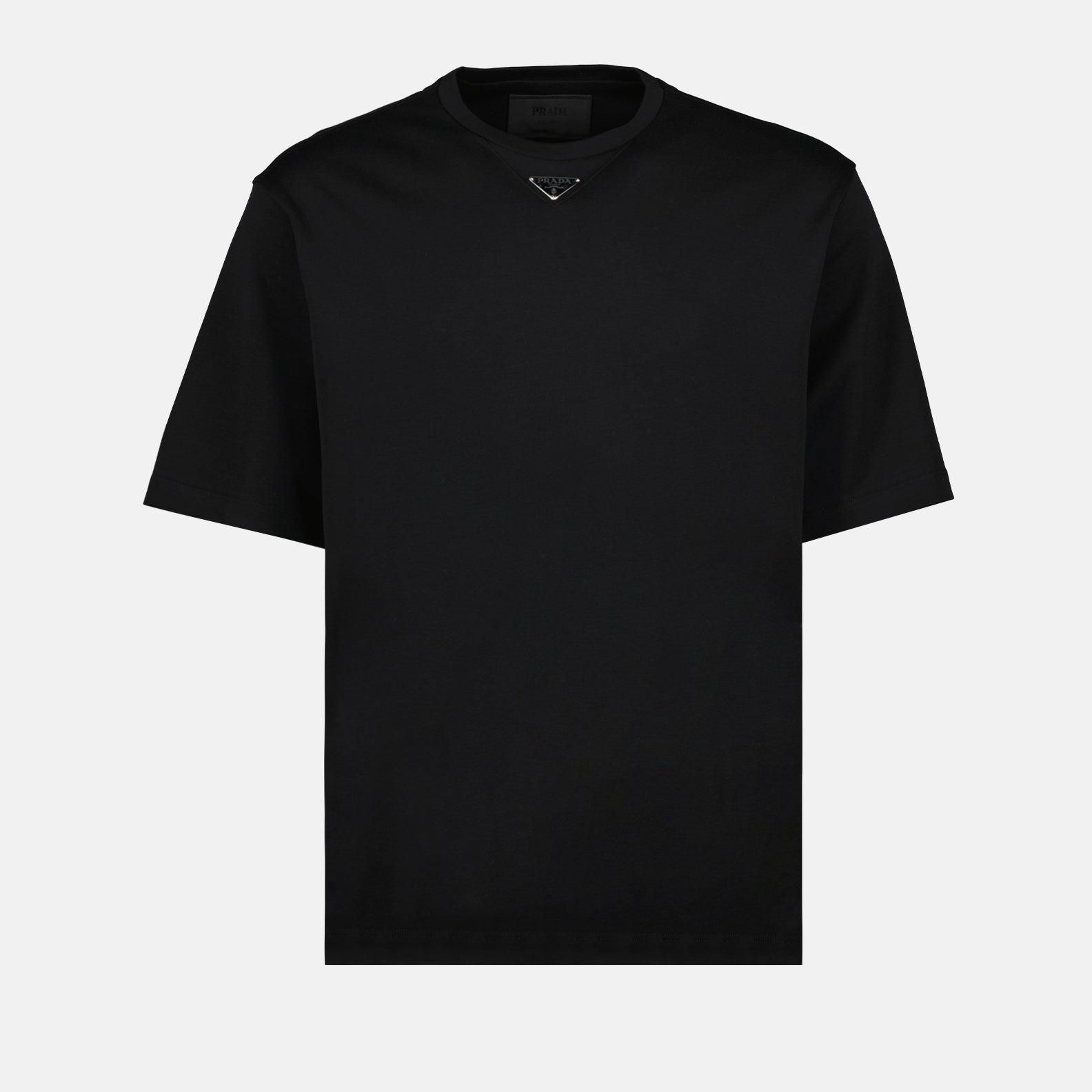 T-shirt T-shirt à logo Prada Nero Homme
