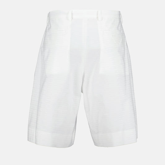 Poplin Bermuda shorts