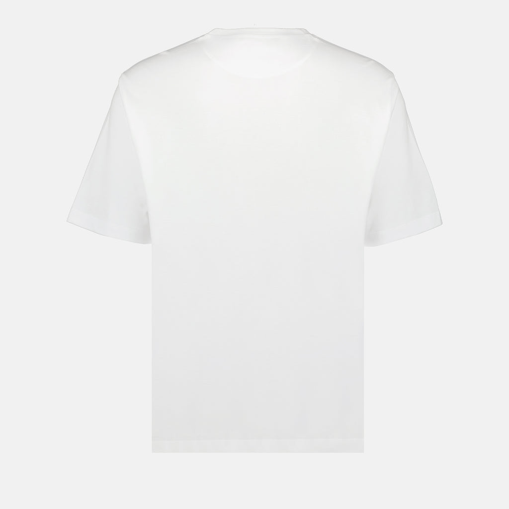 T-shirts T-shirt à logo Prada Blanc Homme