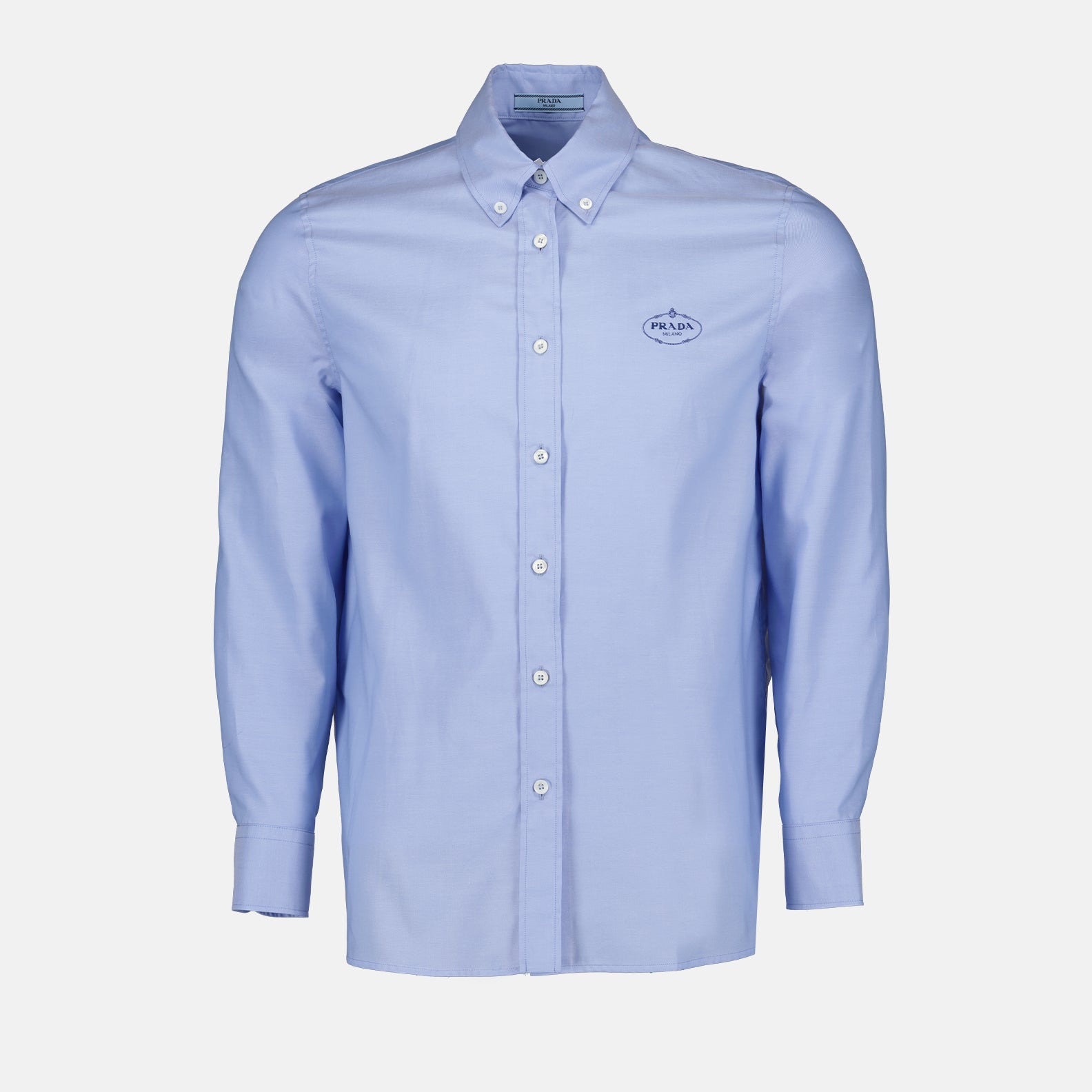 Hemden Chemise Oxford Prada Blau Femme