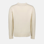 Knitwear Woolen sweater Prada White Man