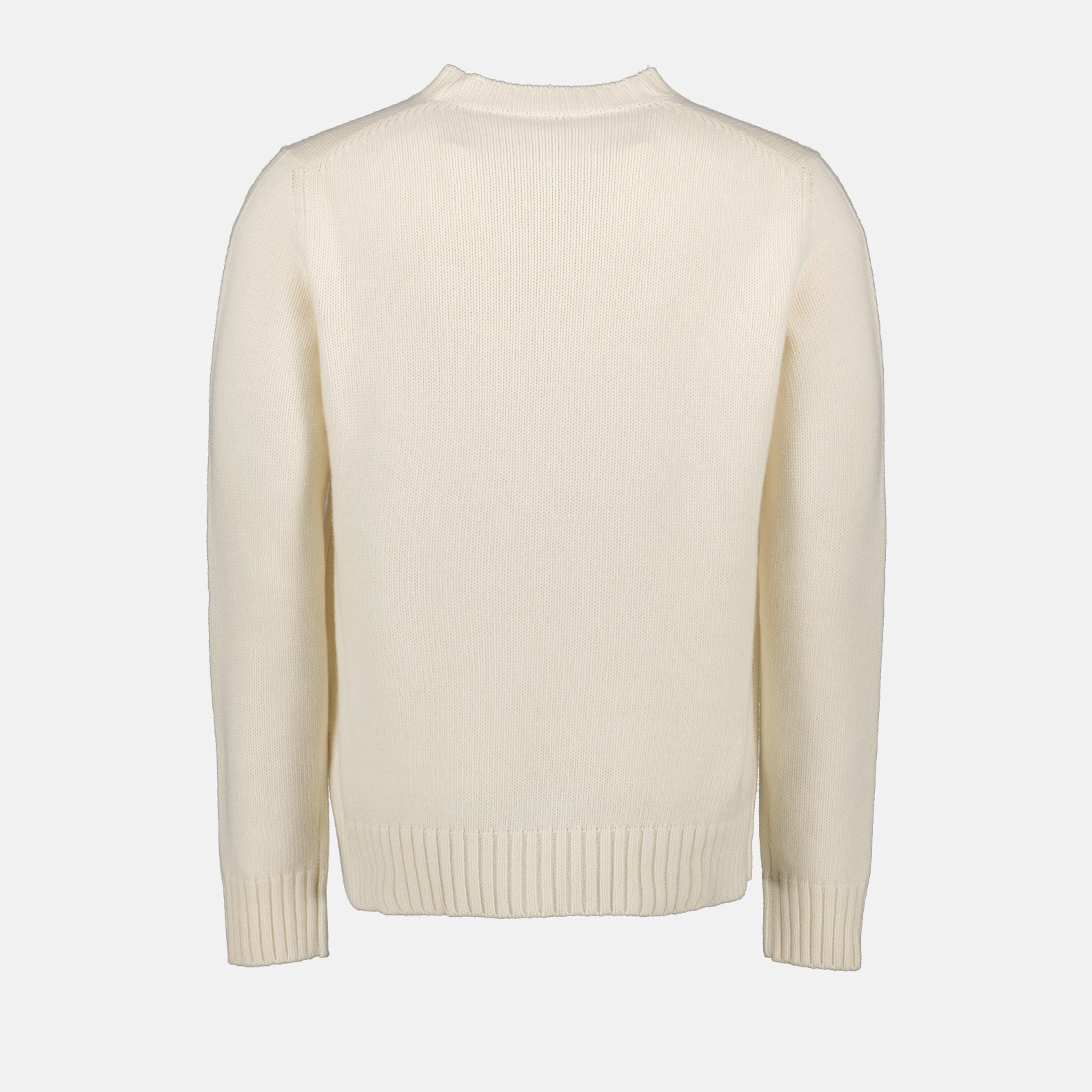 Knitwear Woolen sweater Prada White Man