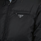 Manteaux Doudoune en Re-Nylon Prada Noir Femme