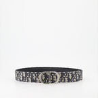 Gürtel Ceinture Oblique Dior Blau Homme