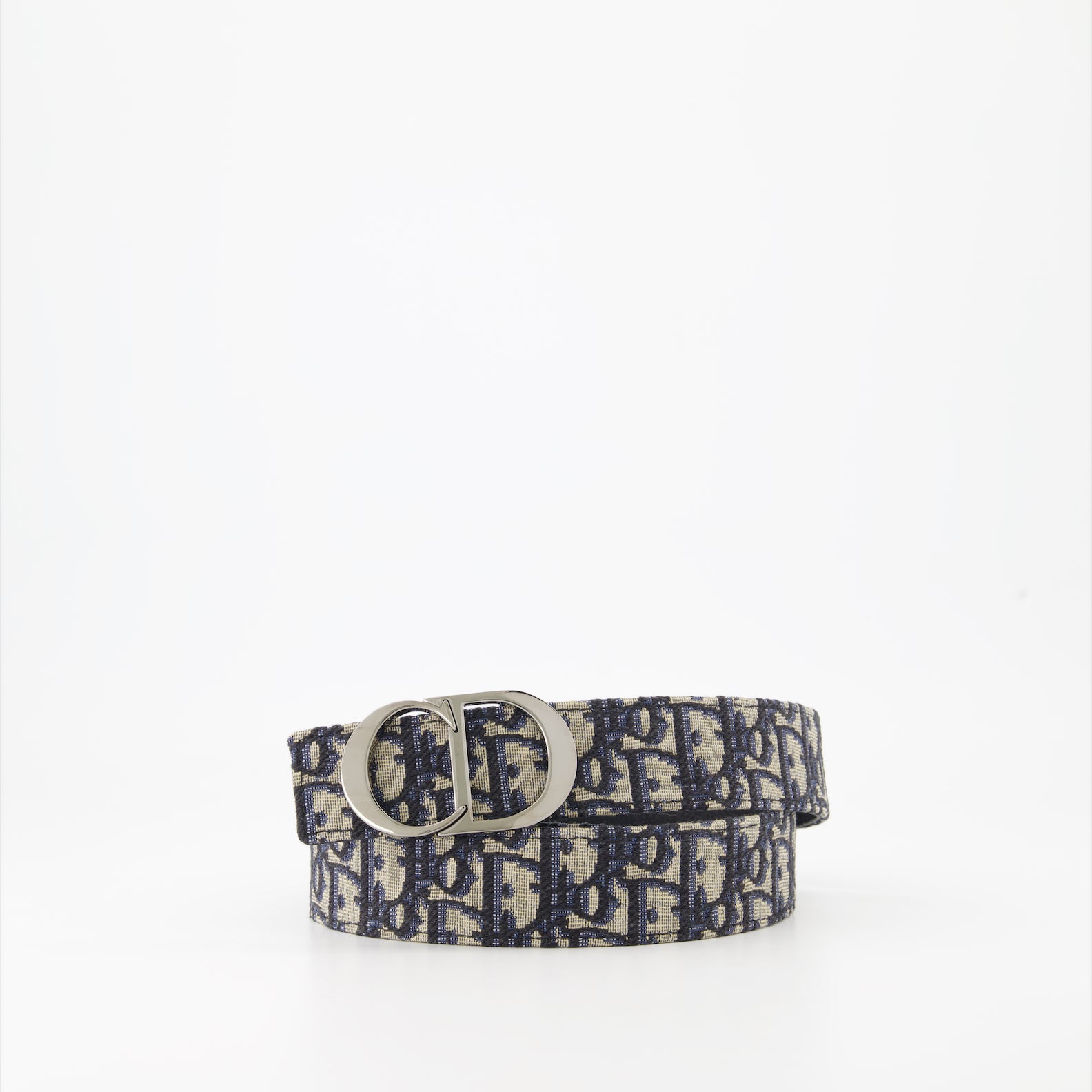 Gürtel Ceinture Oblique Dior Blau Homme