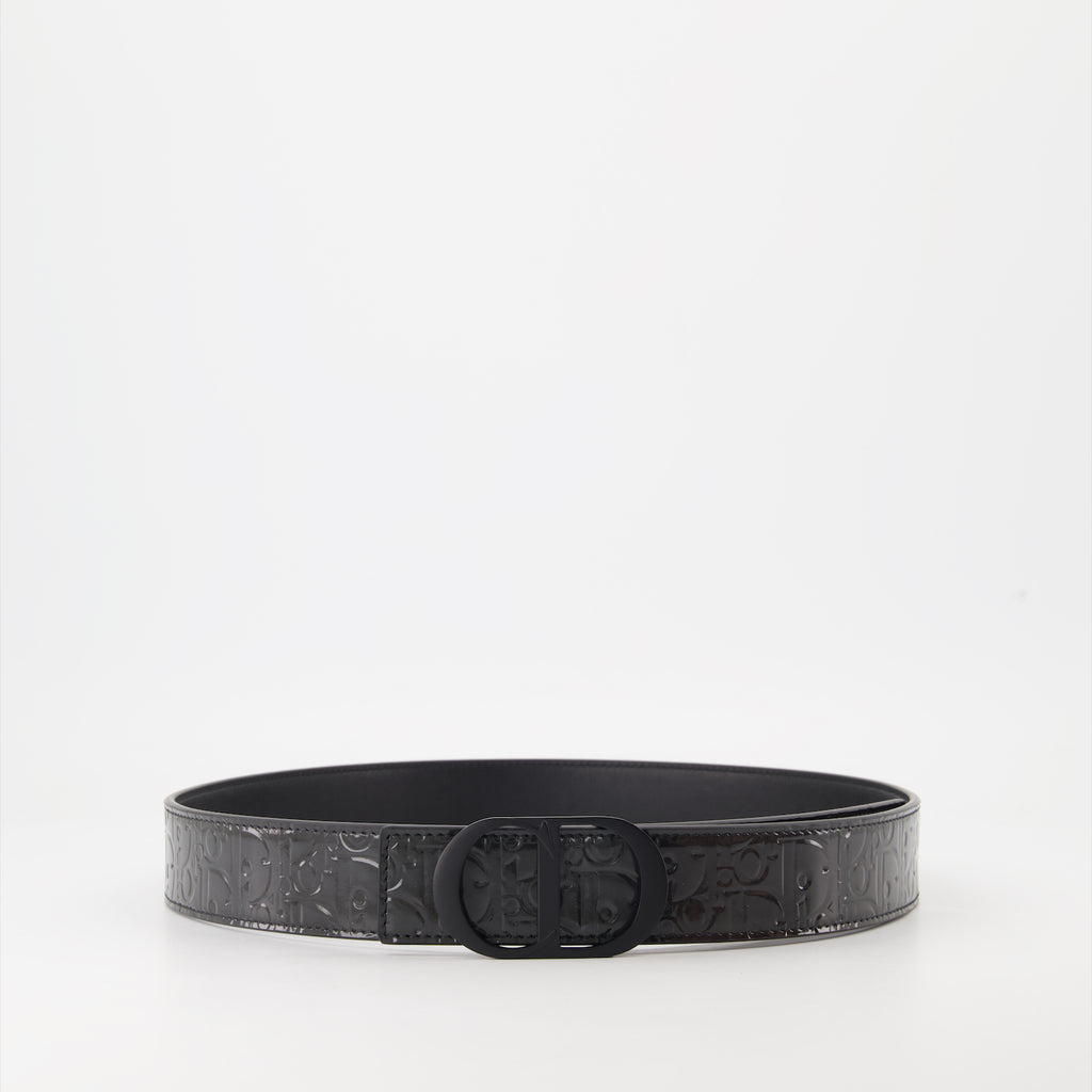 Cinturones Ceinture Gravity Dior Negro Homme