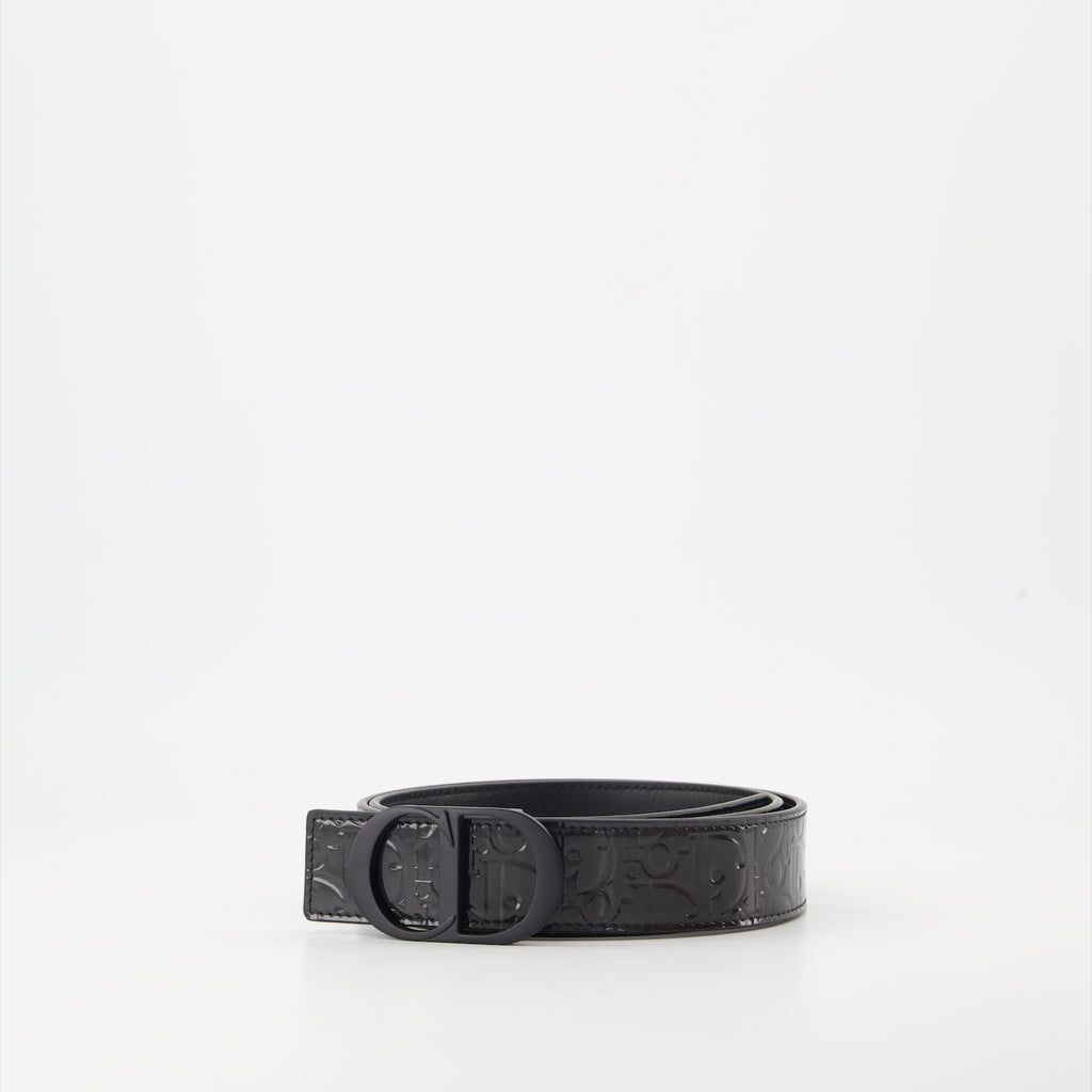Cinturones Ceinture Gravity Dior Negro Homme