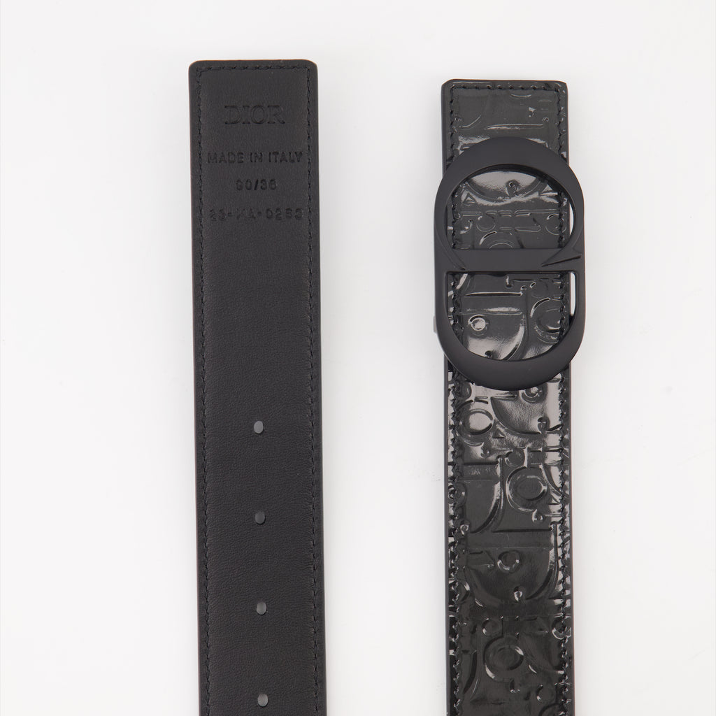 Cinturones Ceinture Gravity Dior Negro Homme
