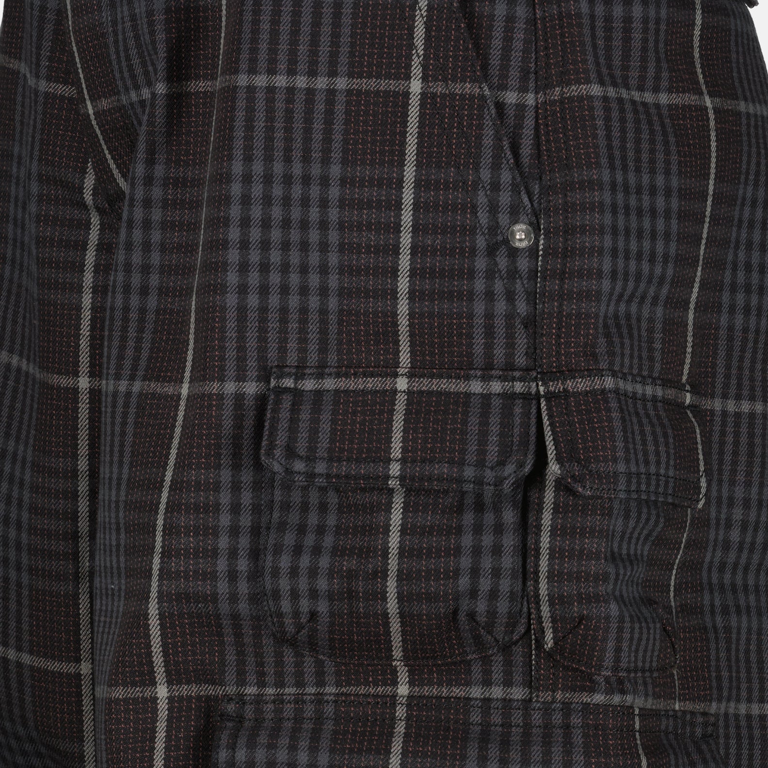 Shorts Checked Shorts Dior Gray Man