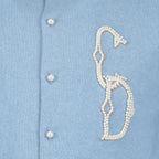Strickwaren Cardigan CD Dior Blau Homme