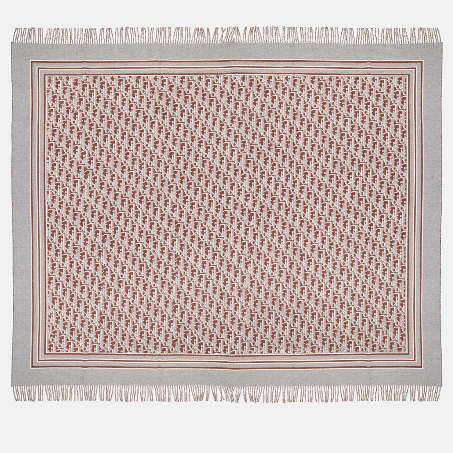 Lifestyle Plaid Oblique Dior Bordeaux Unisexe