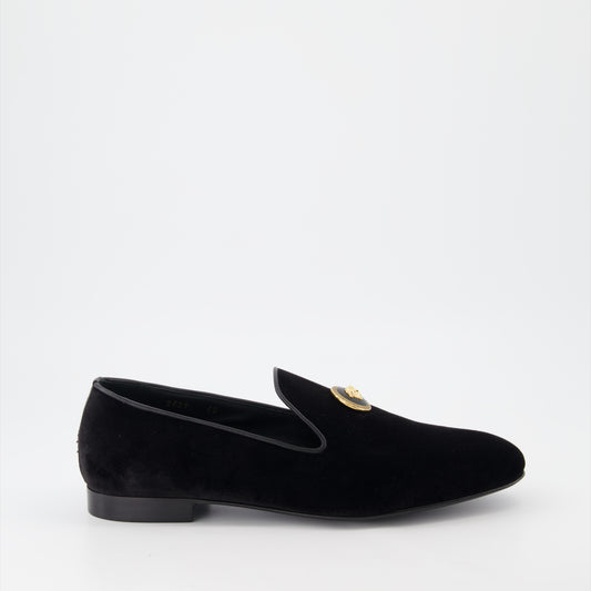 Velvet loafers
