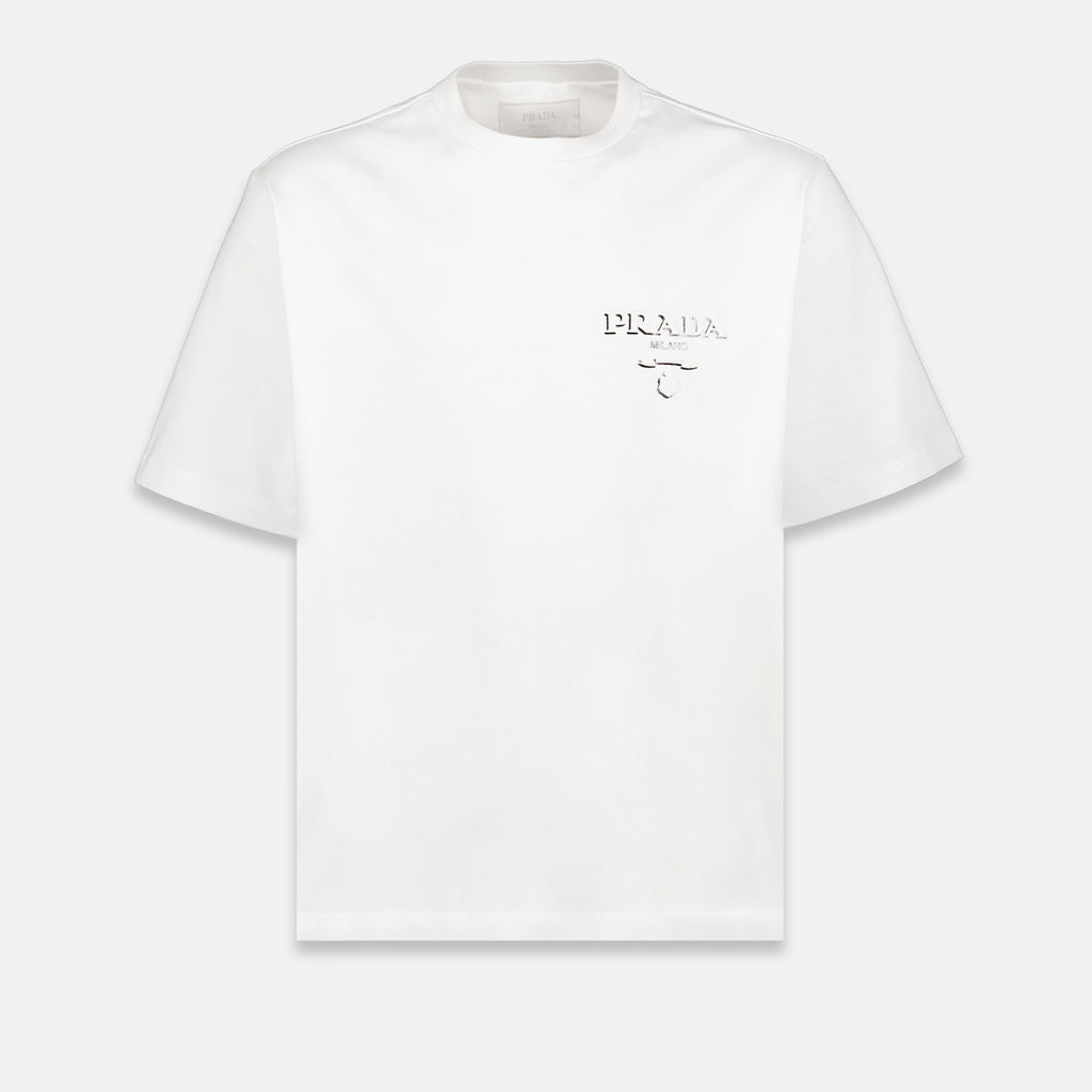 Camisetas T-shirt Prada Milano Prada Blanco Homme