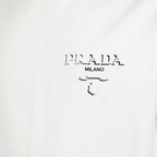 Camisetas T-shirt Prada Milano Prada Blanco Homme