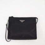 Bolsitas Pochette en Re-Nylon Prada Negro Homme