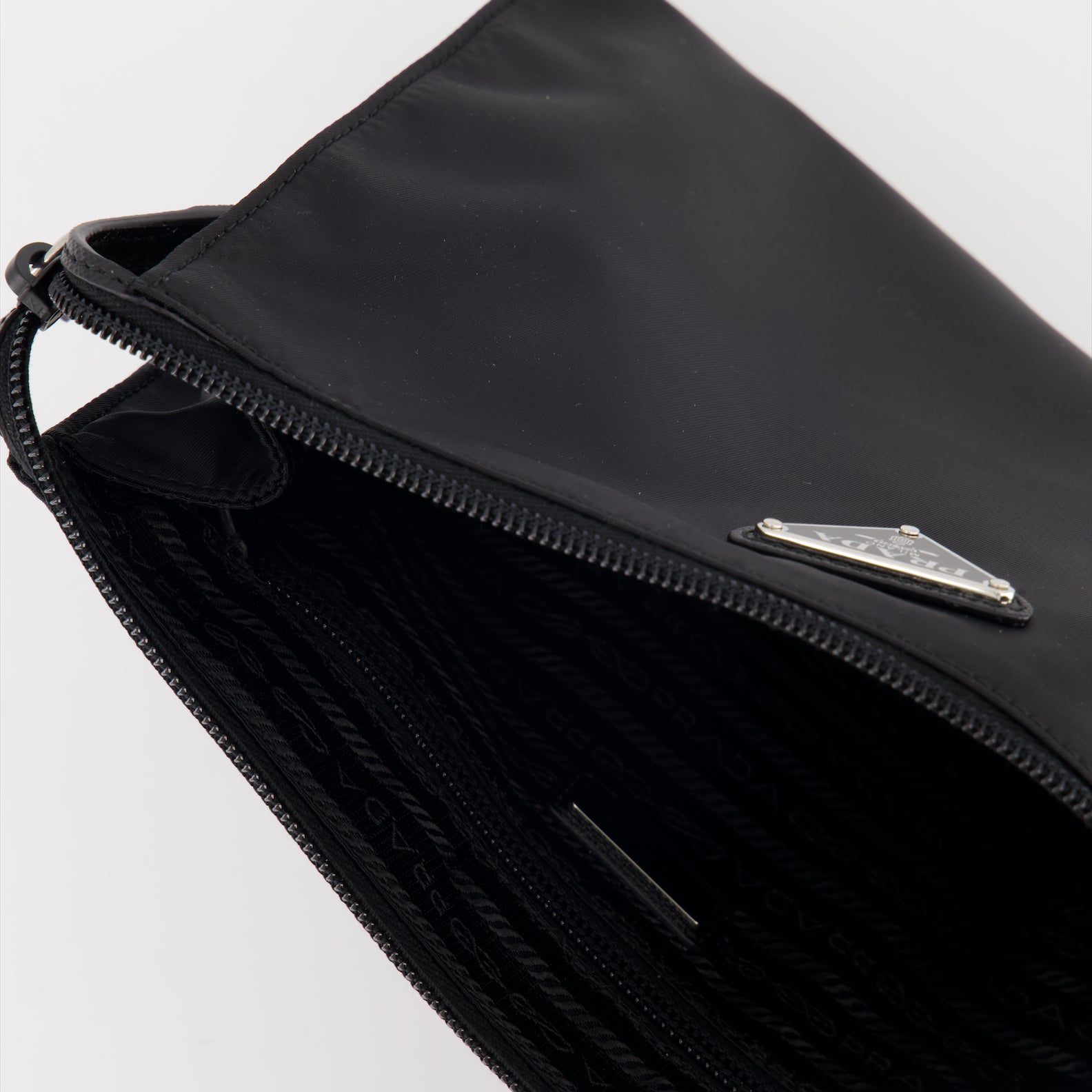 Bolsitas Pochette en Re-Nylon Prada Negro Homme