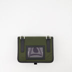 Bolsas transversais Pochette en Re-Nylon et cuir Saffiano Prada Verde Homme