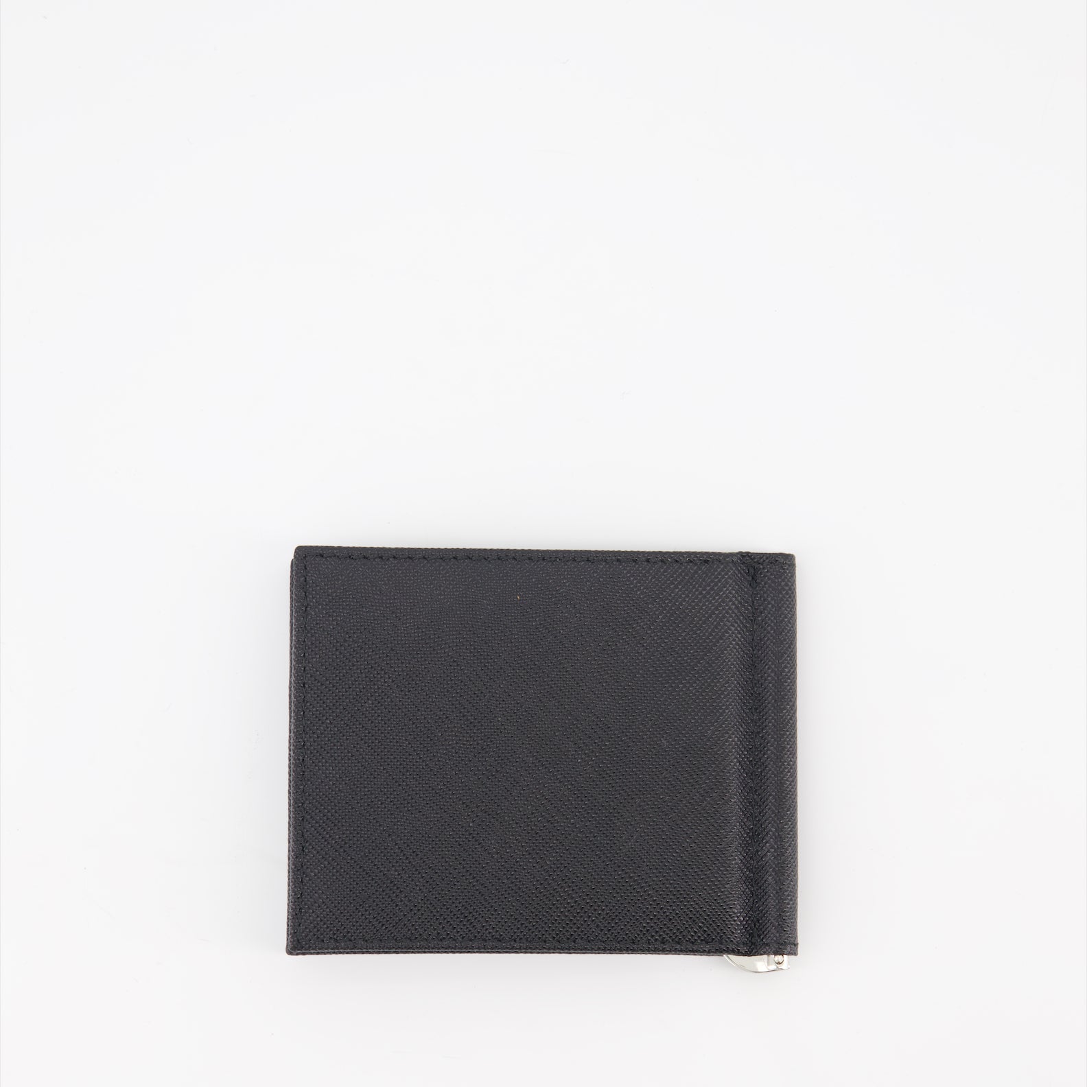 Small leather goods Saffiano wallet Prada Black Man