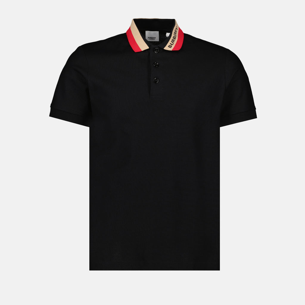 Polos Polo Edney Burberry Noir Homme