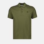 Polos Polo Eddie Burberry Vert Homme