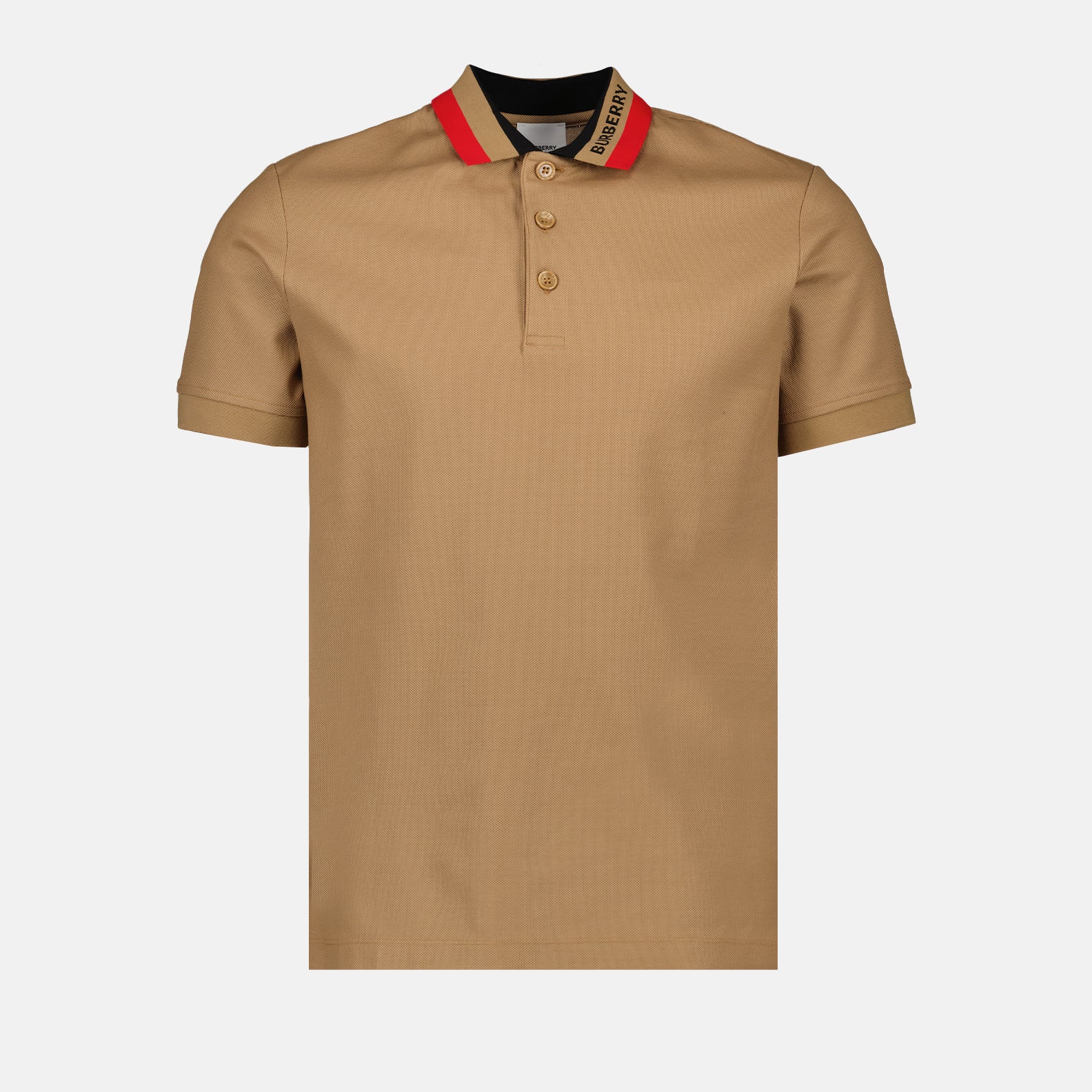Polos Polo Edney Burberry Marron Homme