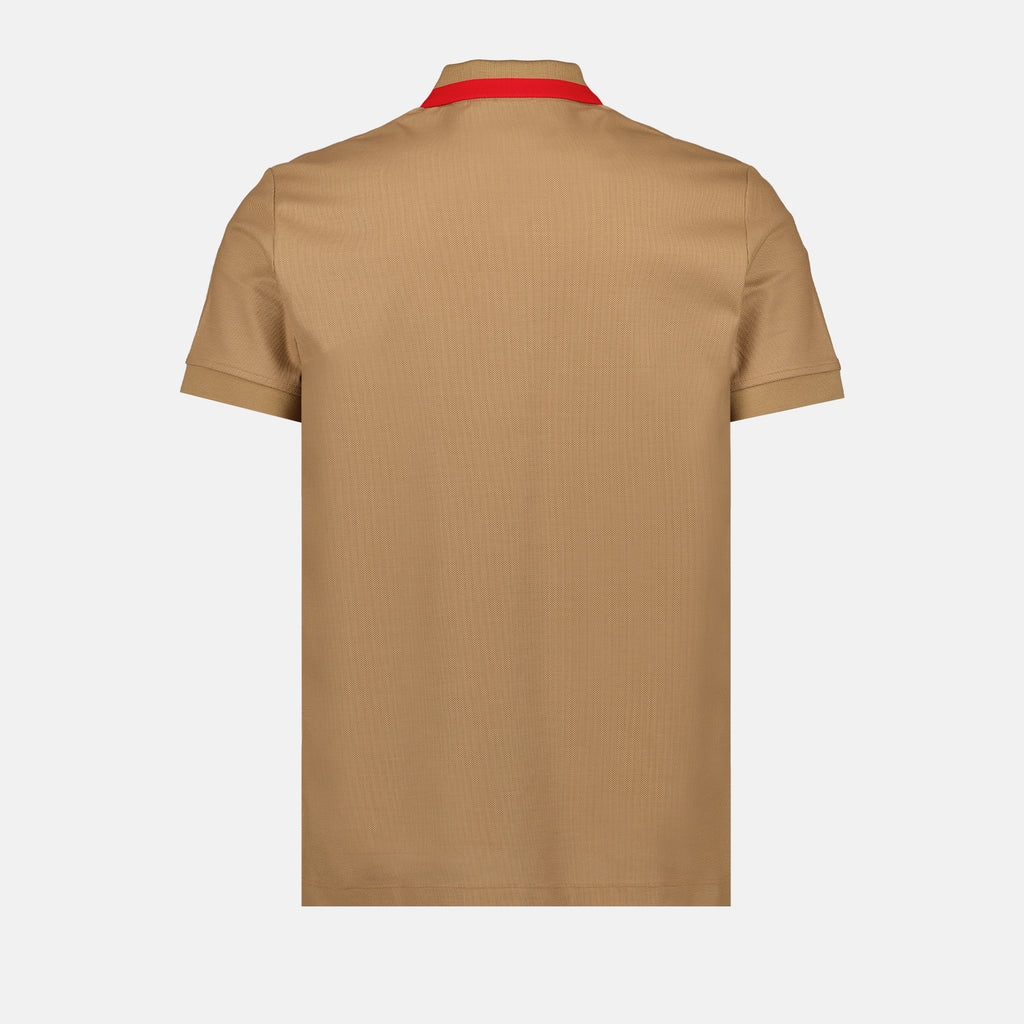 Polos Polo Edney Burberry Marron Homme
