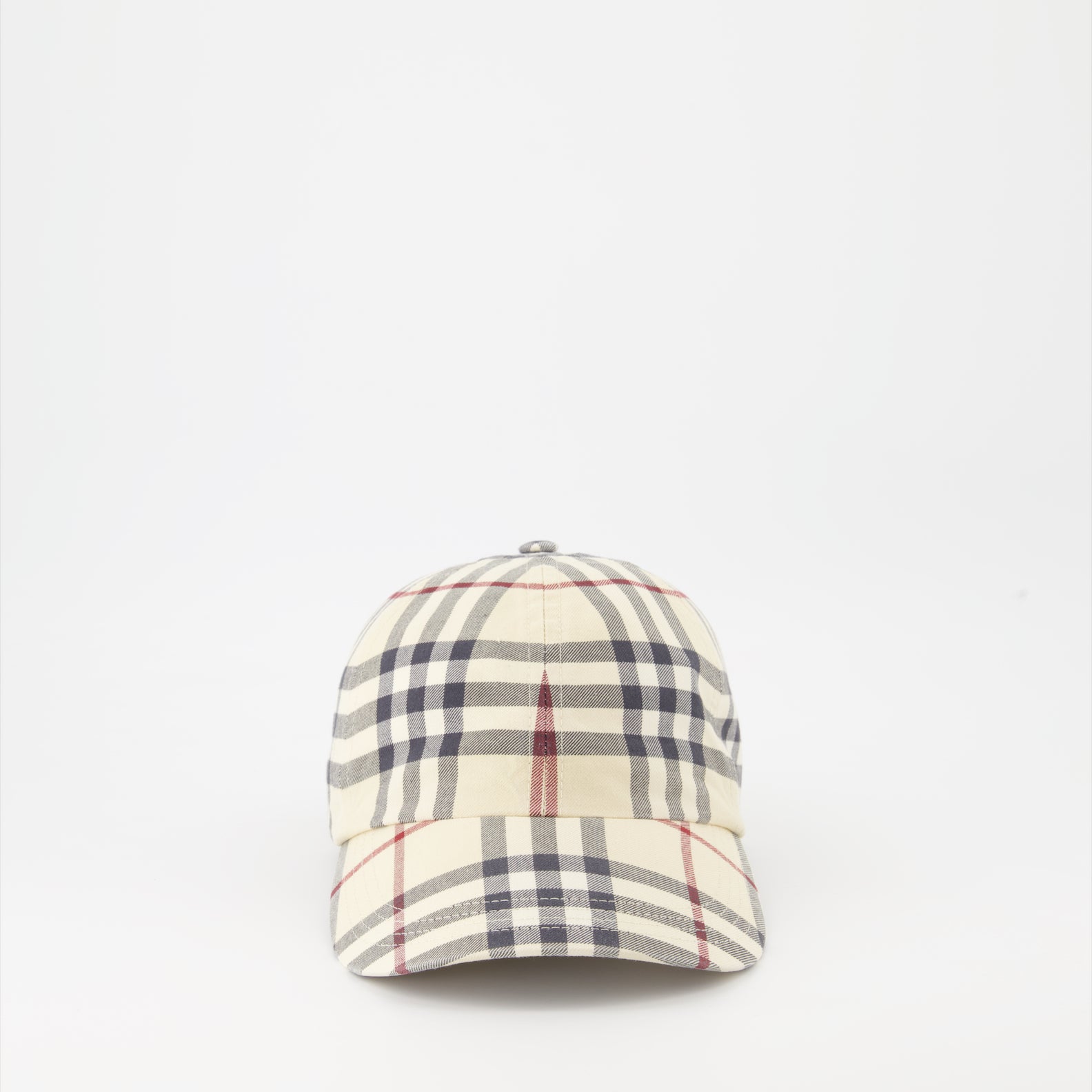 Hats, caps and beanies Checked cap Burberry Beige Unisex