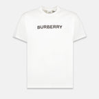 T-shirts Logo T-shirt Burberry White Man