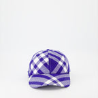 Chapeaux, casquettes et bonnets Casquette de baseball à carreaux Burberry Violet Unisexe