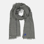 Scarves and gloves Cavalier houndstooth scarf Burberry Black Unisex