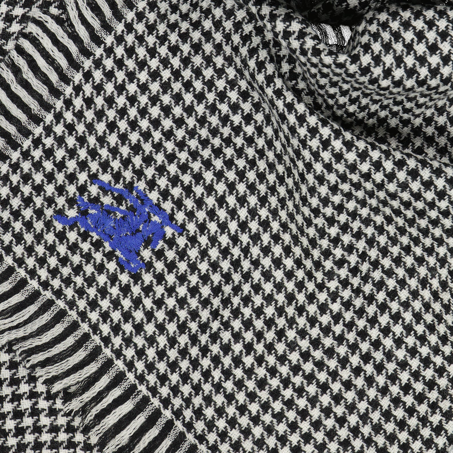 Scarves and gloves Cavalier houndstooth scarf Burberry Black Unisex