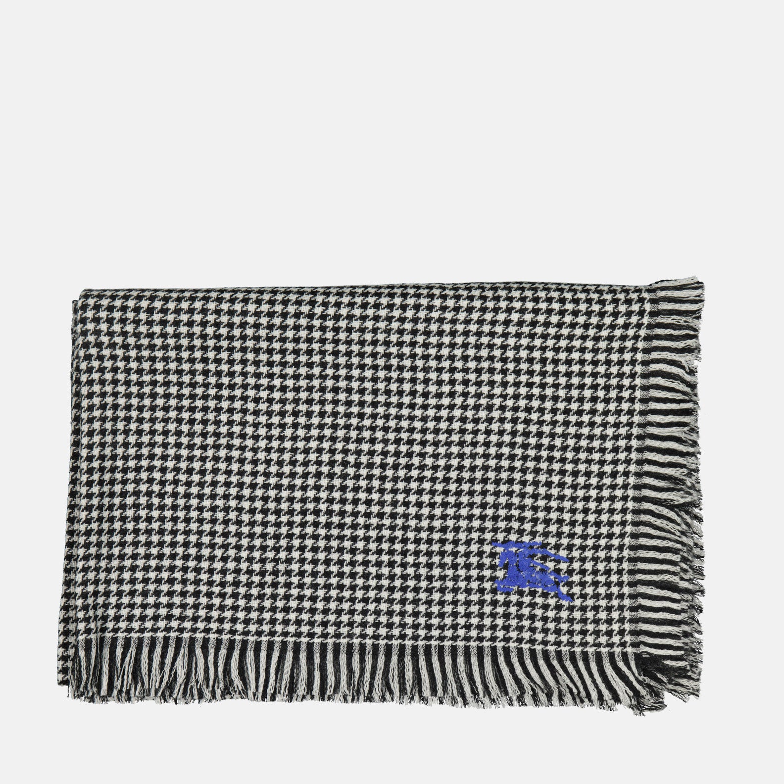 Scarves and gloves Cavalier houndstooth scarf Burberry Black Unisex