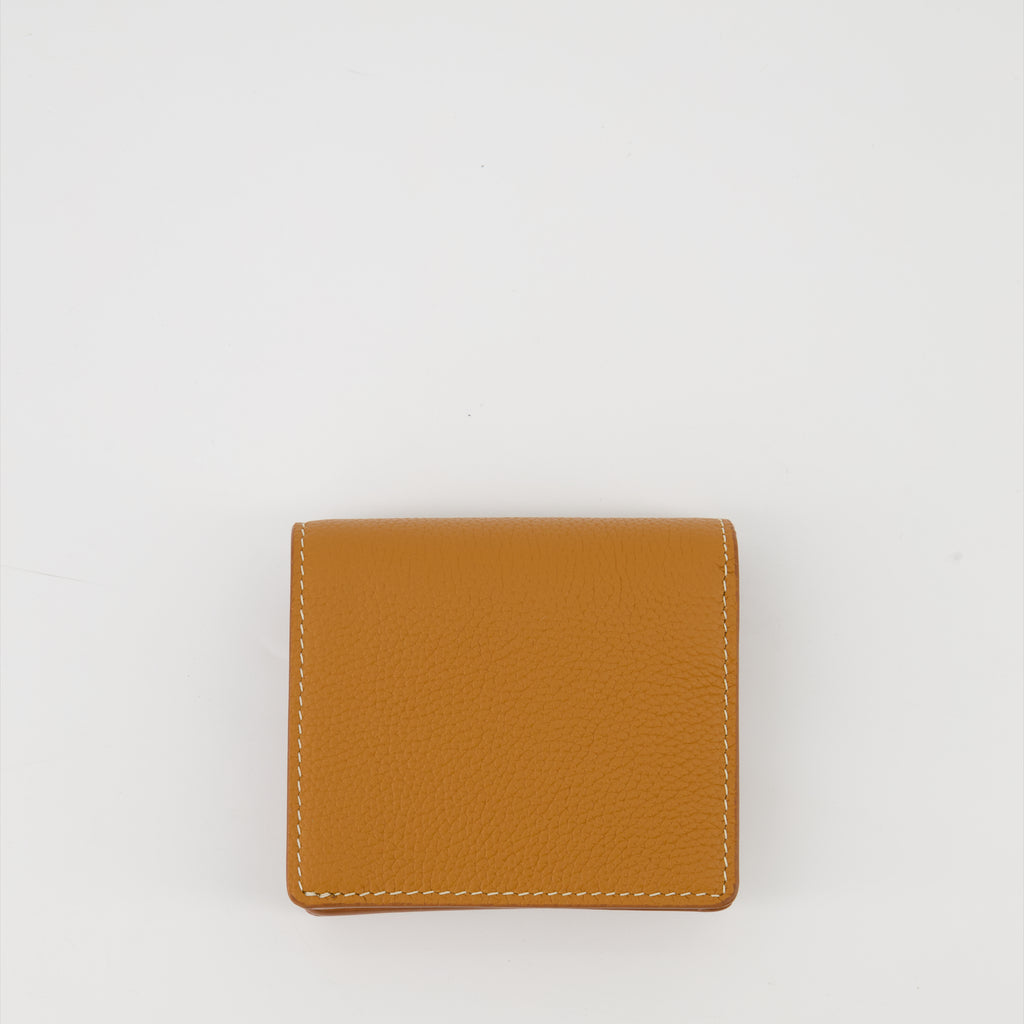 Kleine lederwaren Portefeuille TB Burberry Braun Femme