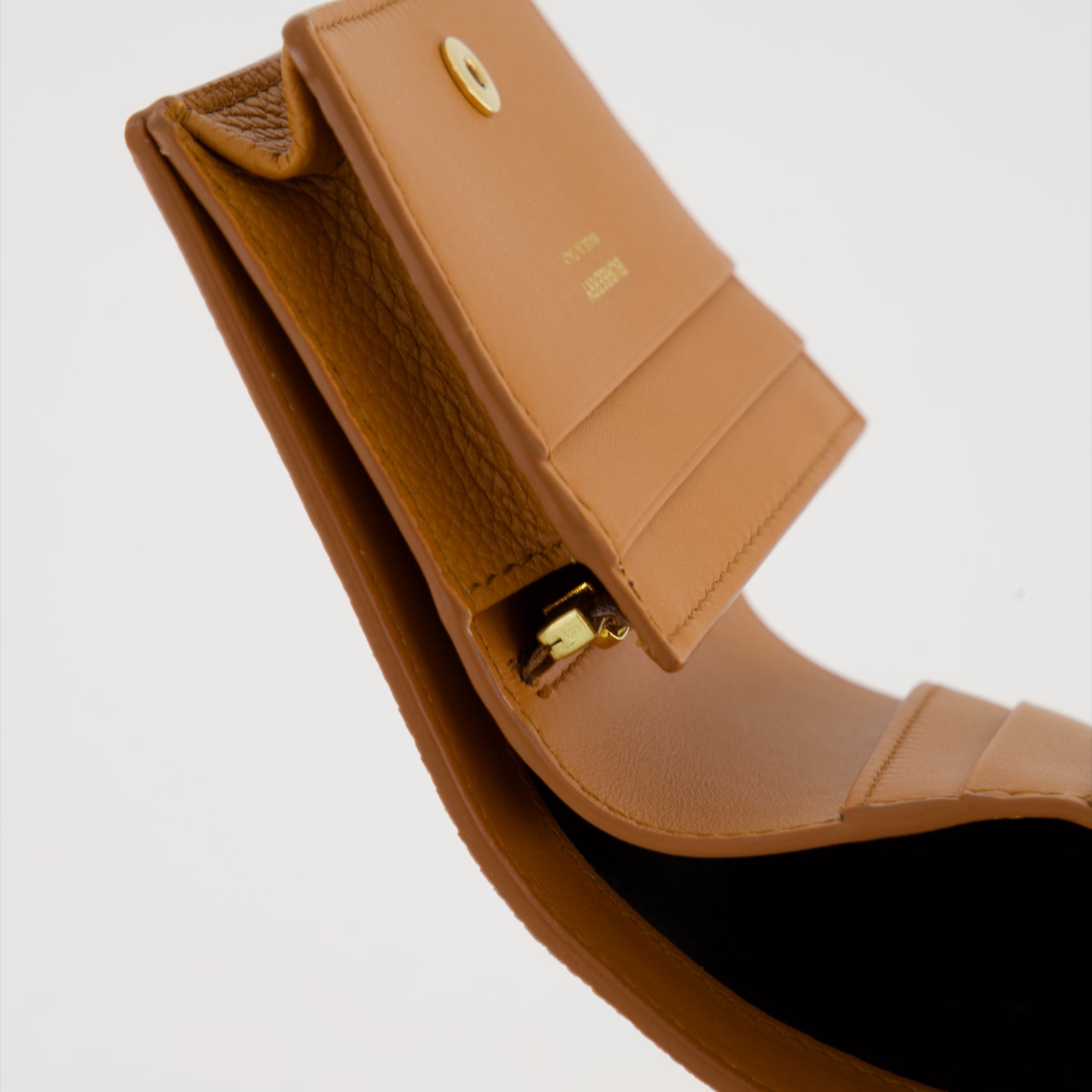 Kleine lederwaren Portefeuille TB Burberry Braun Femme