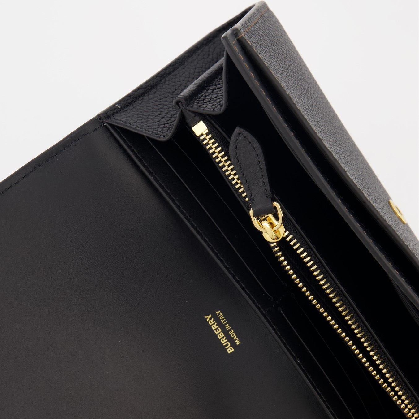 Petite maroquinerie Portefeuille TB continental Burberry Noir Femme