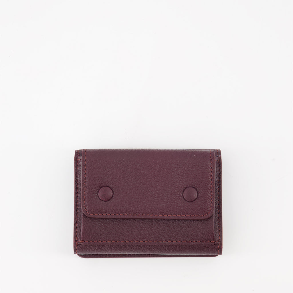 Small leather goods Four Stitches Wallets Maison Margiela Purple Unisex