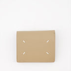 Kleine lederwaren Portefeuilles Four Stitches Maison Margiela Beige Femme