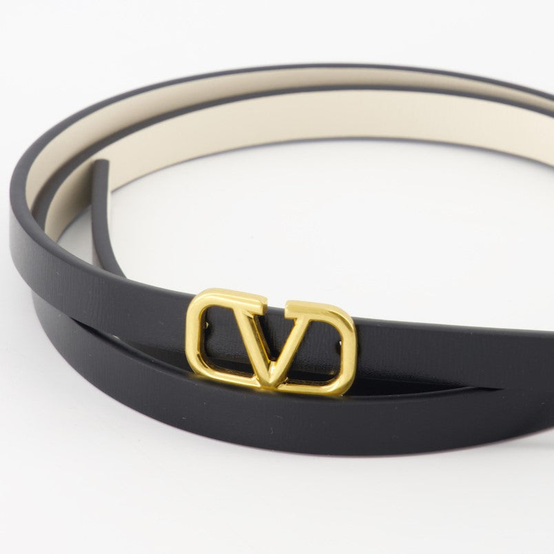 Belts VLogo reversible belt Valentino Garavani Black Women