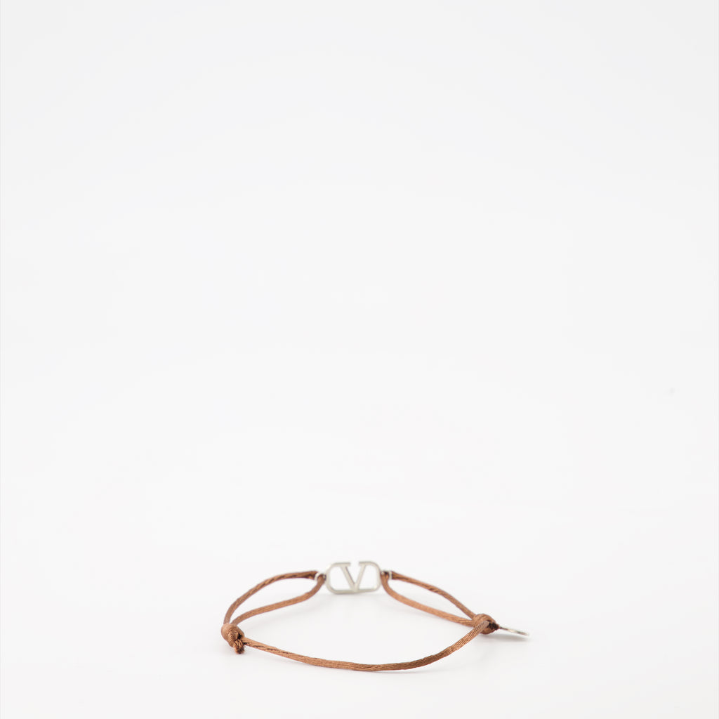 Schmuck Bracelet VLogo Valentino Garavani Braun Homme