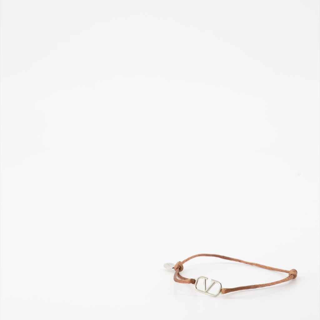 Schmuck Bracelet VLogo Valentino Garavani Braun Homme