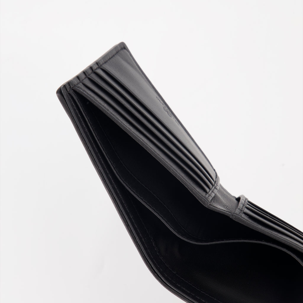 Kleine lederwaren Portefeuille monogrammé Valentino Garavani Schwarz Homme