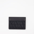 Small leather goods Monogram card holder Valentino Garavani Black Man