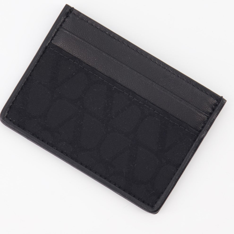 Small leather goods Monogram card holder Valentino Garavani Black Man